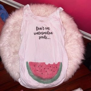 Motherhood maternity “don’t eat watermelon seeds”